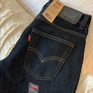It’s Levi’s 511 slim denim NWT